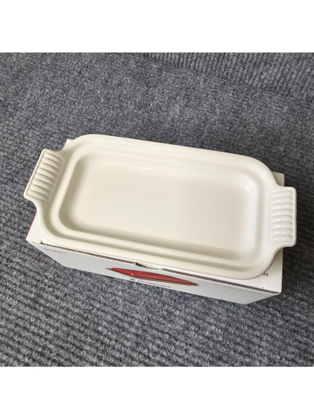 NEW RARE Le Creuset Heritage Butter Dish New Camomille Yellow Color - New in Box